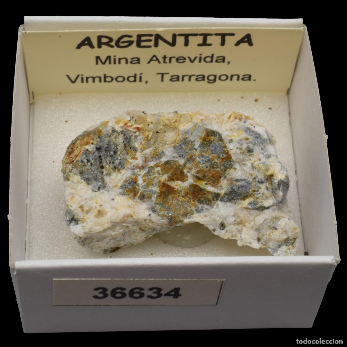 Coleccionismo de minerales: ARGENTITA (Mina Atrevida, Vimbodi, Tarragona, Espa&ntilde;a) #36634