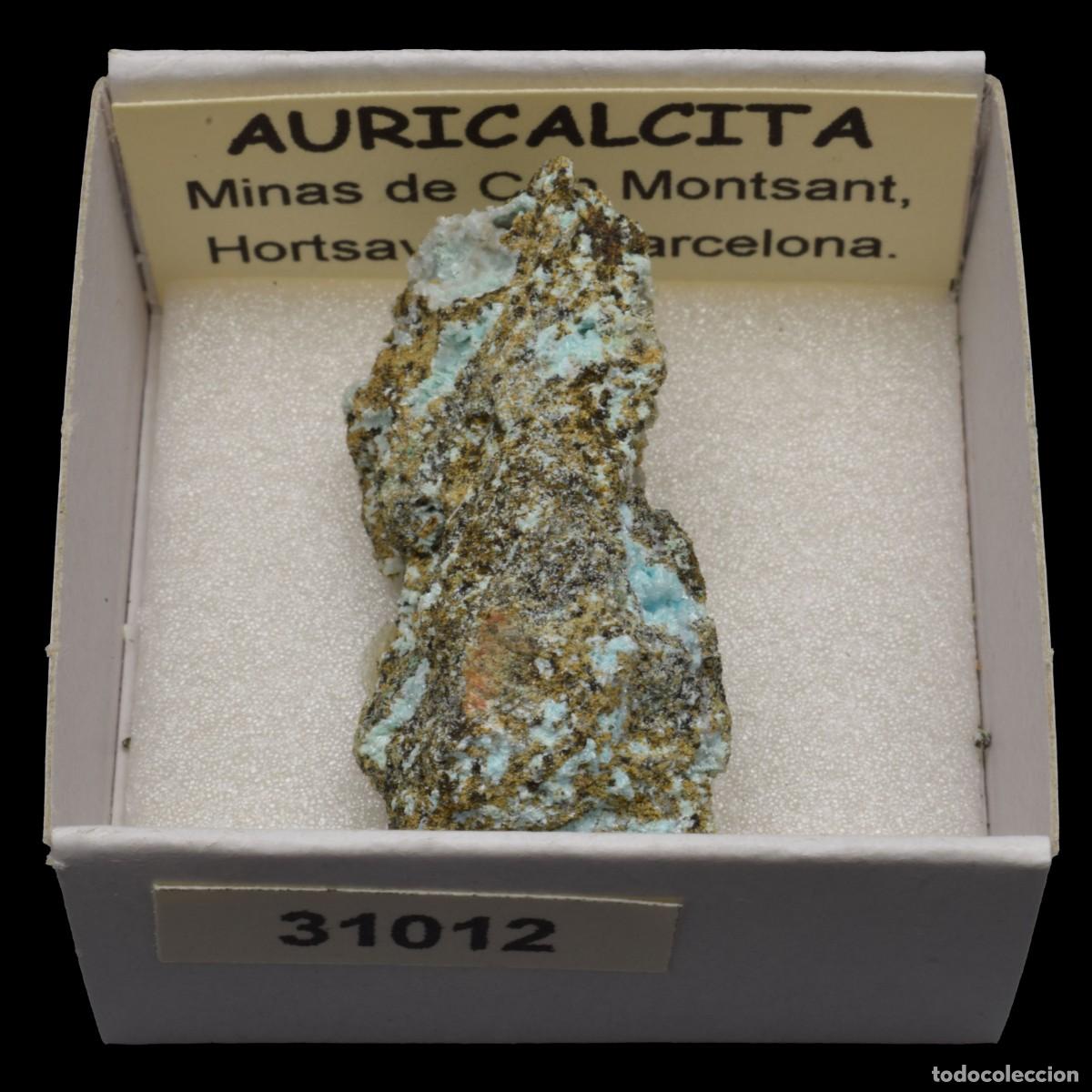 Coleccionismo de minerales: AURICALCITA (Minas de Can Montsant. Hortsavinya, Barcelona, Espa&ntilde;a) #31012