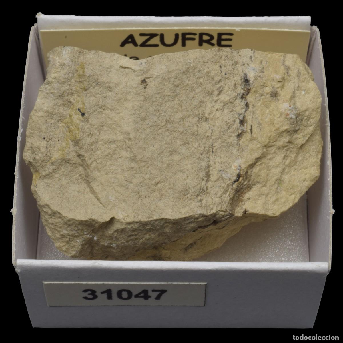 Coleccionismo de minerales: AZUFRE (Minas de azufre de Libros, Libros, Teruel, Espa&ntilde;a) #31047