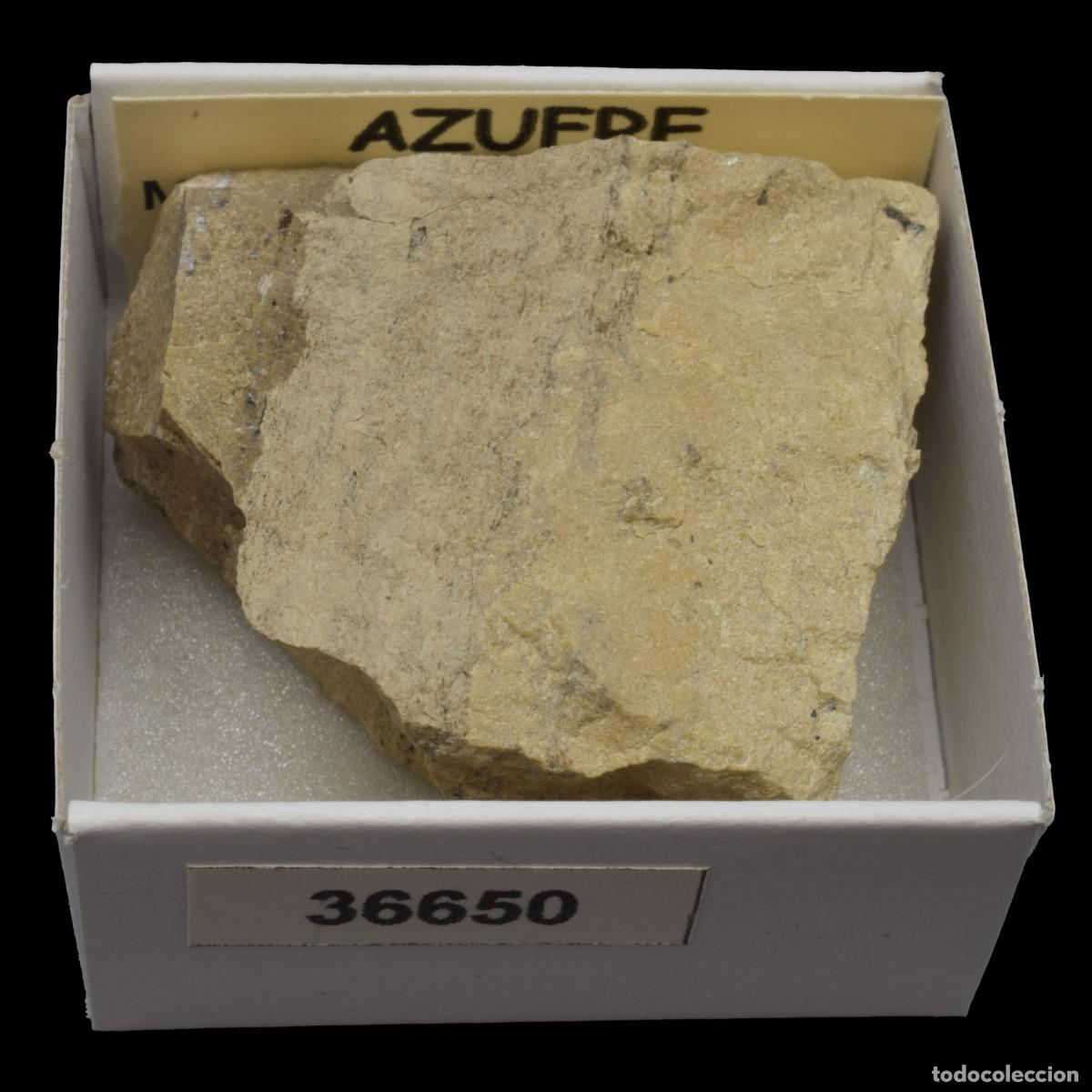 Coleccionismo de minerales: AZUFRE (Minas de azufre de Libros, Libros, Teruel, Espa&ntilde;a) #36650