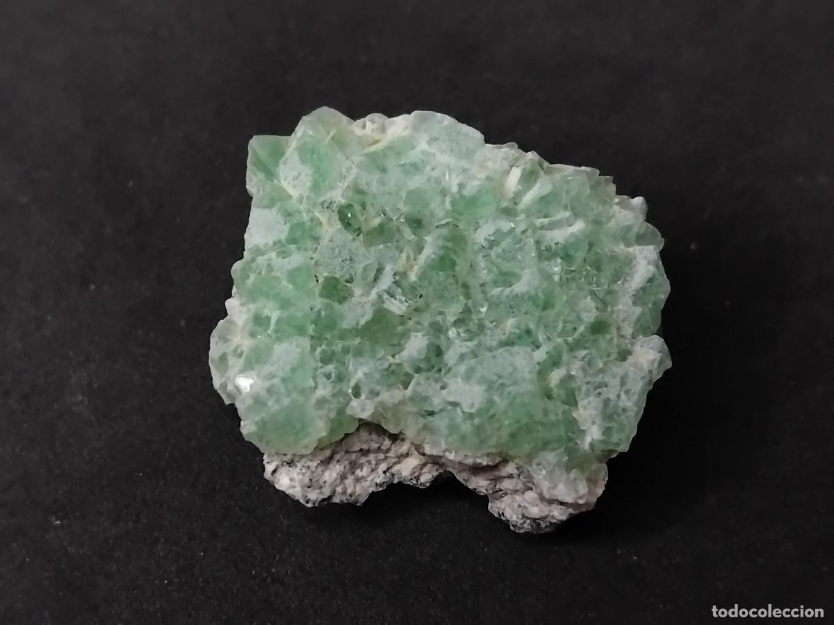 Coleccionismo de minerales: FLUORITA VERDE EN CRISTALES DE PAPIOL (BARCELONA) MINERALES DE COLECCION, MINERALS MINERAL FLUORITE