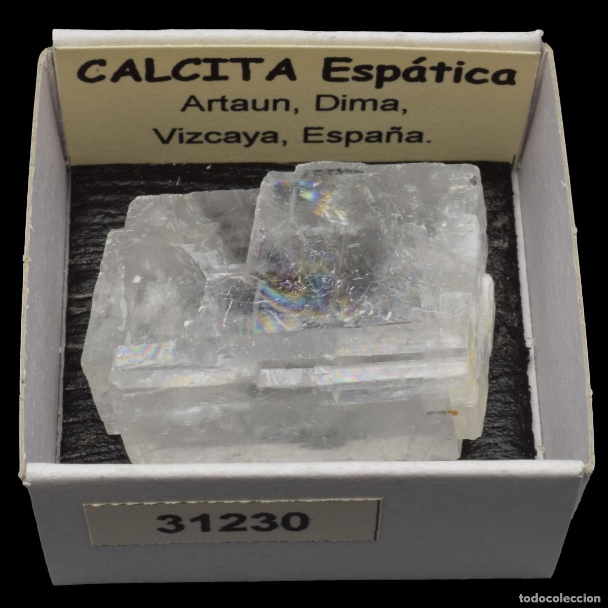 Coleccionismo de minerales: CALCITA Espatica (Artaun, Dima, Vizcaya, Espa&ntilde;a) #31230
