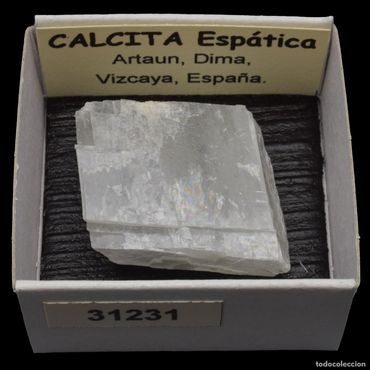 Coleccionismo de minerales: CALCITA Espatica (Artaun, Dima, Vizcaya, Espa&ntilde;a) #31231