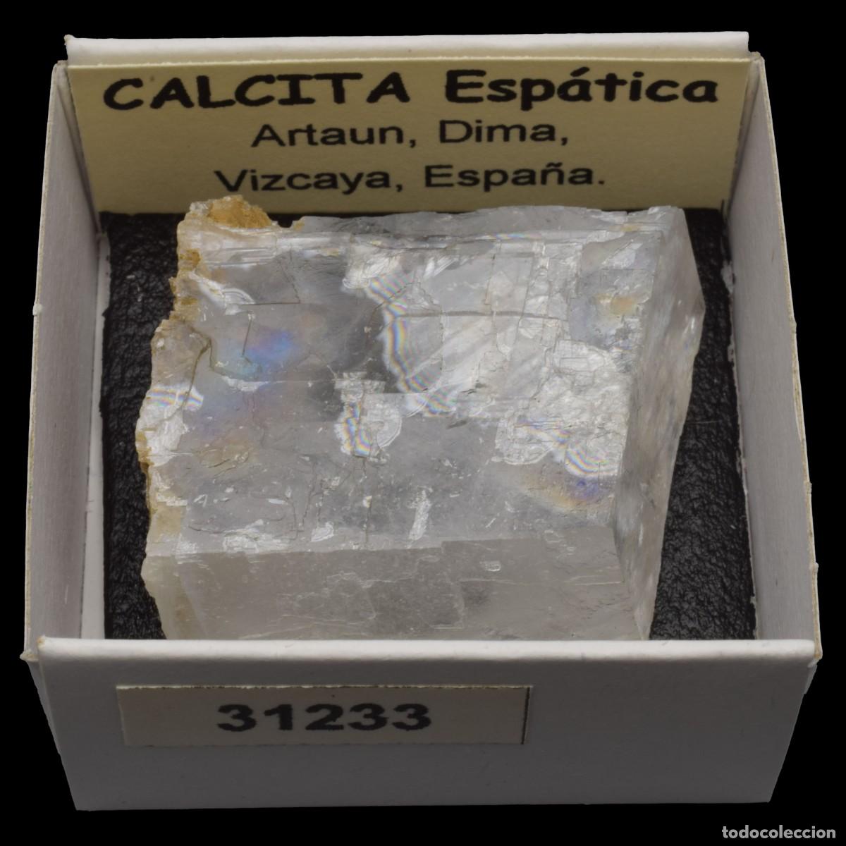 Coleccionismo de minerales: CALCITA Espatica (Artaun, Dima, Vizcaya, Espa&ntilde;a) #31233