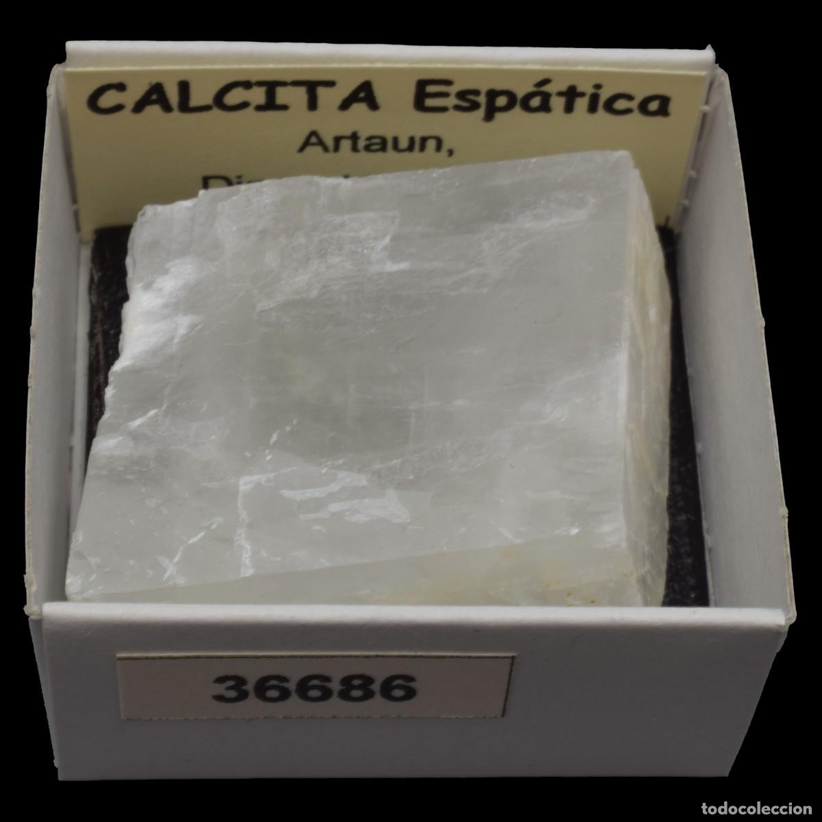 Coleccionismo de minerales: CALCITA Espatica (Artaun, Dima, Vizcaya, Espa&ntilde;a) #36686