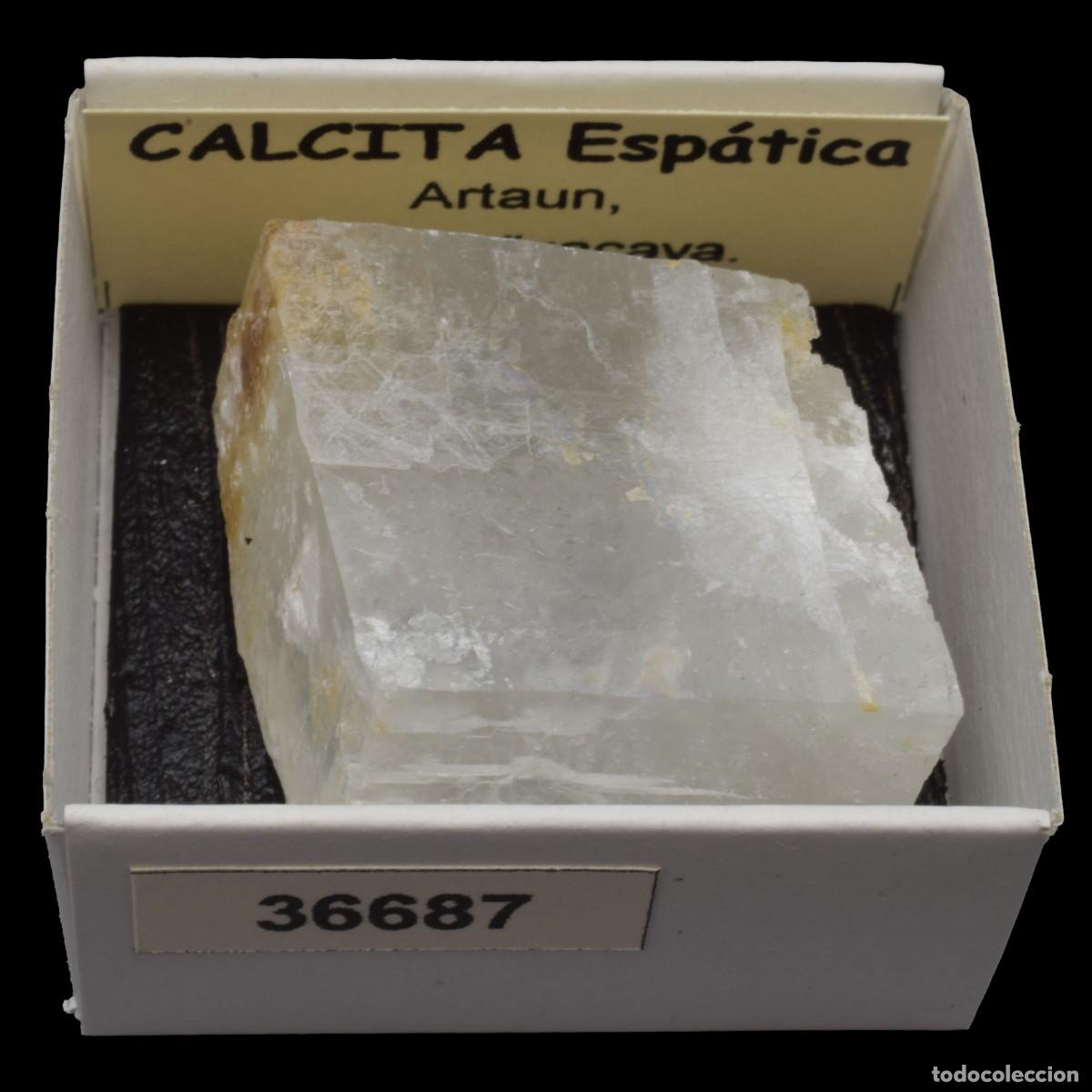 Coleccionismo de minerales: CALCITA Espatica (Artaun, Dima, Vizcaya, Espa&ntilde;a) #36687
