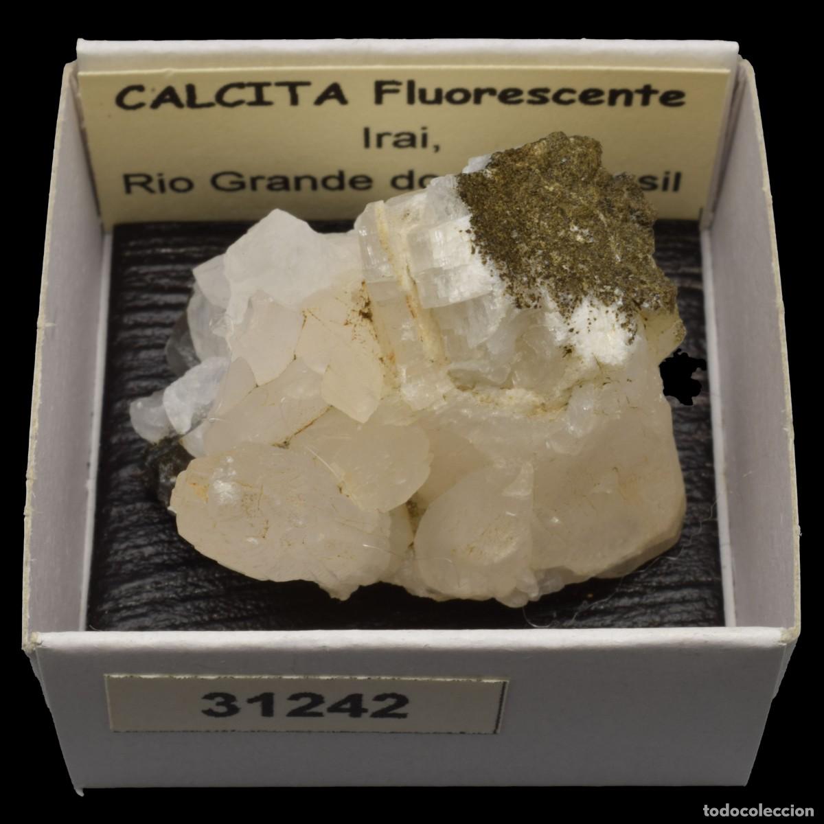 Collectionnisme de min&eacute;raux: CALCITA Fluorescente (Irai, Rio Grande do Sul, Brasil) #31242