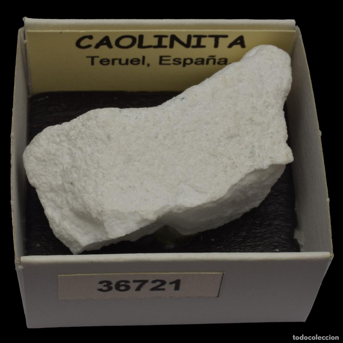 Coleccionismo de minerales: CAOLINITA (Teruel, Espa&ntilde;a) #36721
