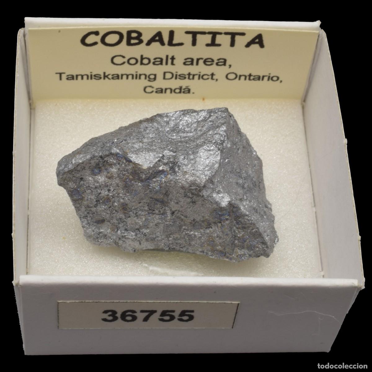 Mineral collecting: COBALTITA (Cobalt area, Tamiskaming dist., Ontario, Canada) #36755