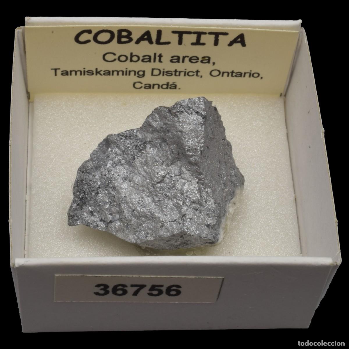 Mineral collecting: COBALTITA (Cobalt area, Tamiskaming dist., Ontario, Canada) #36756