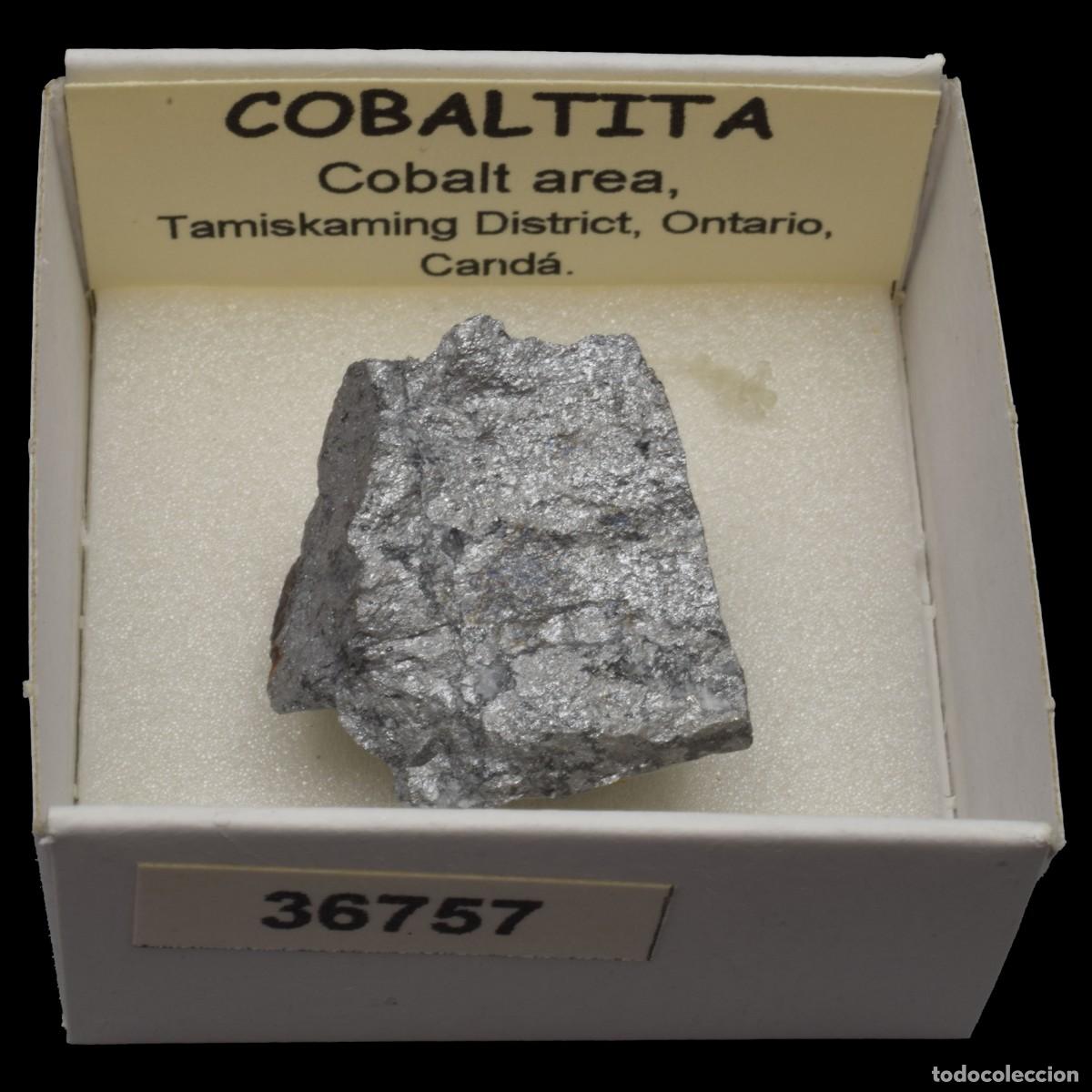 Mineral collecting: COBALTITA (Cobalt area, Tamiskaming dist., Ontario, Canada) #36757