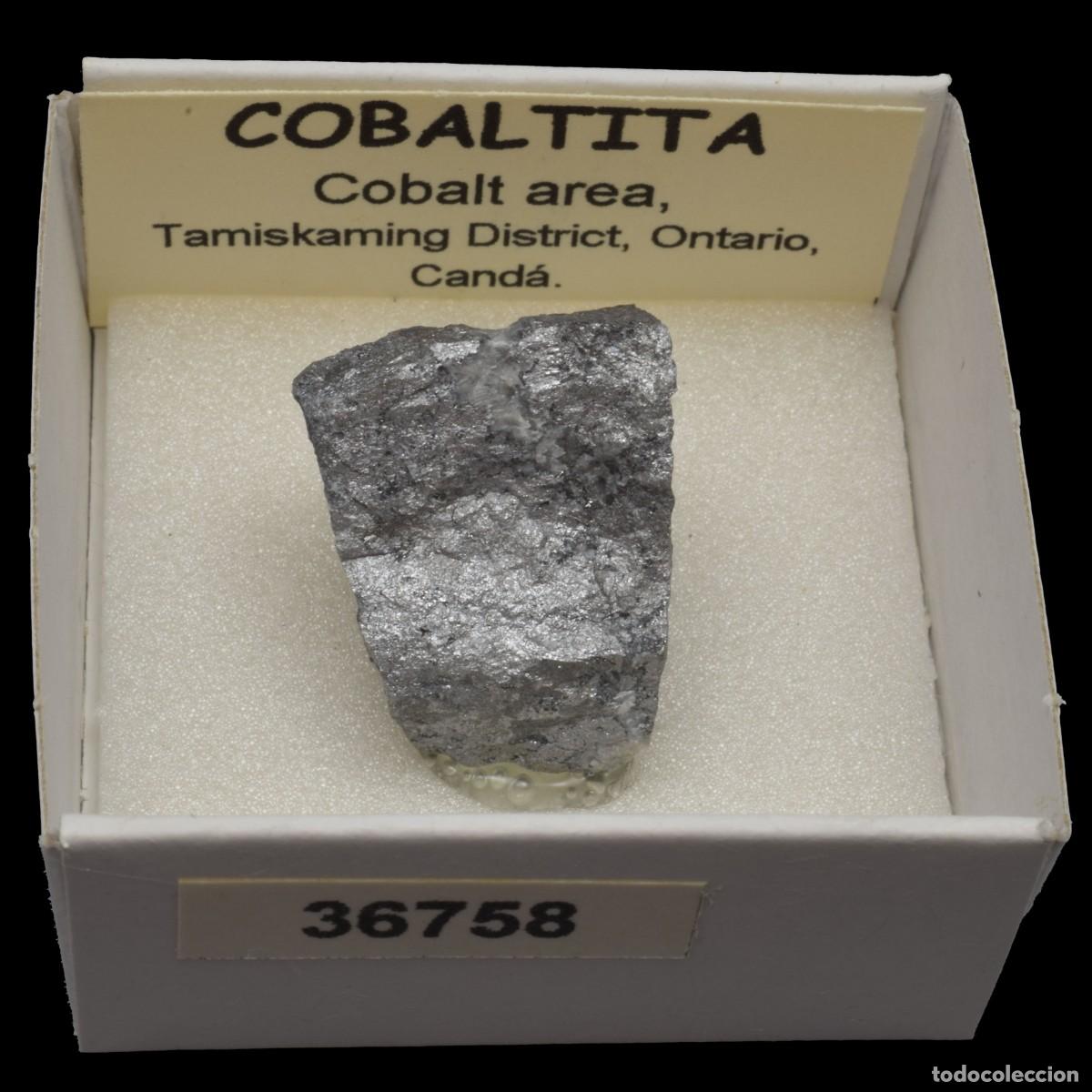 Mineral collecting: COBALTITA (Cobalt area, Tamiskaming dist., Ontario, Canada) #36758