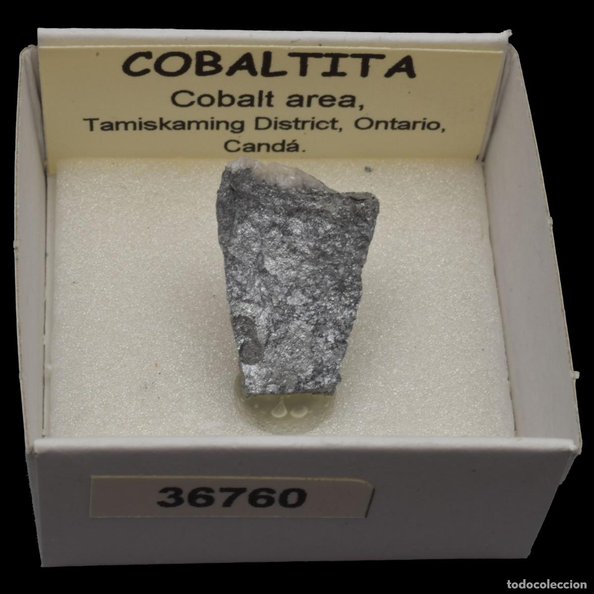 Mineral collecting: COBALTITA (Cobalt area, Tamiskaming dist., Ontario, Canada) #36760