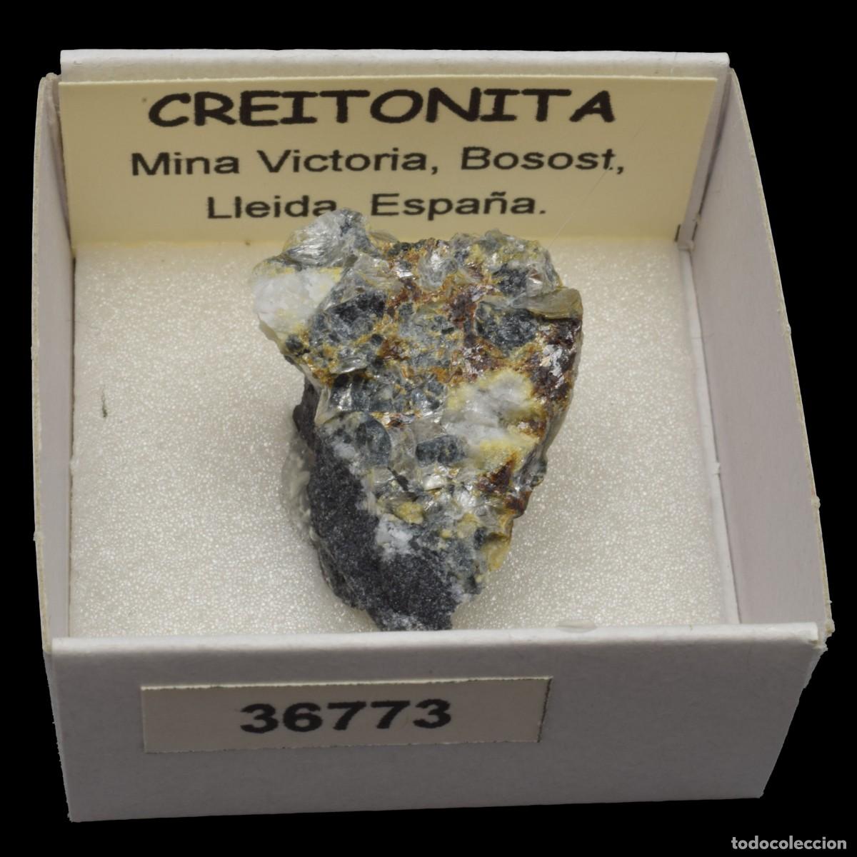 Sammlung von Mineralien: CREITONITA (Mina Victoria, Bossost, Lleida, Espa&ntilde;a) #36773