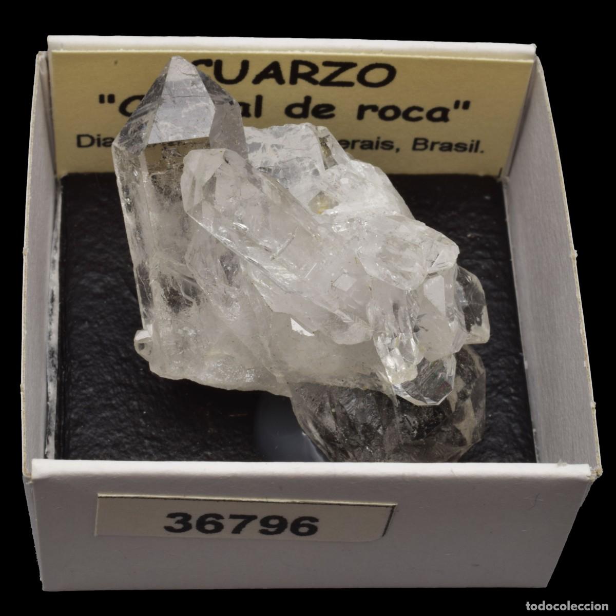 Colecionismo de minerais: CUARZO &rdquo;CRISTAL DE ROCA&rdquo; (Diamantina, Minas Gerais, Brasil) #36796