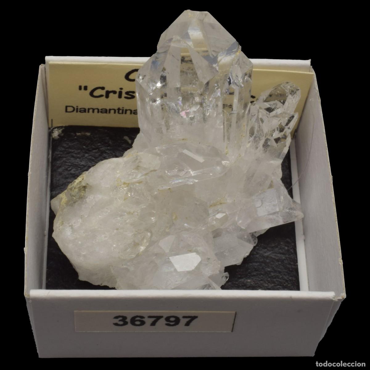 Mineral collecting: CUARZO &rdquo;CRISTAL DE ROCA&rdquo; (Diamantina, Minas Gerais, Brasil) #36797