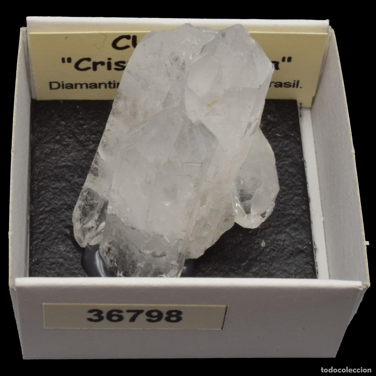 Mineral collecting: CUARZO &rdquo;CRISTAL DE ROCA&rdquo; (Diamantina, Minas Gerais, Brasil) #36798