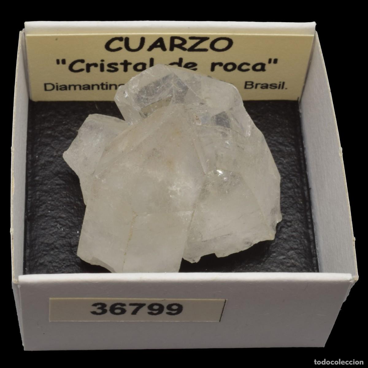 Colecionismo de minerais: CUARZO &rdquo;CRISTAL DE ROCA&rdquo; (Diamantina, Minas Gerais, Brasil) #36799
