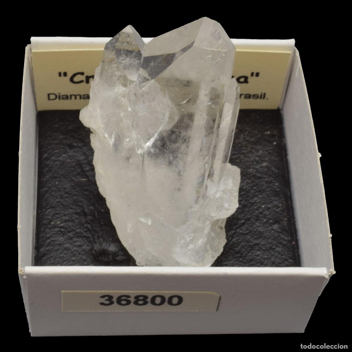 Colecionismo de minerais: CUARZO &rdquo;CRISTAL DE ROCA&rdquo; (Diamantina, Minas Gerais, Brasil) #36800