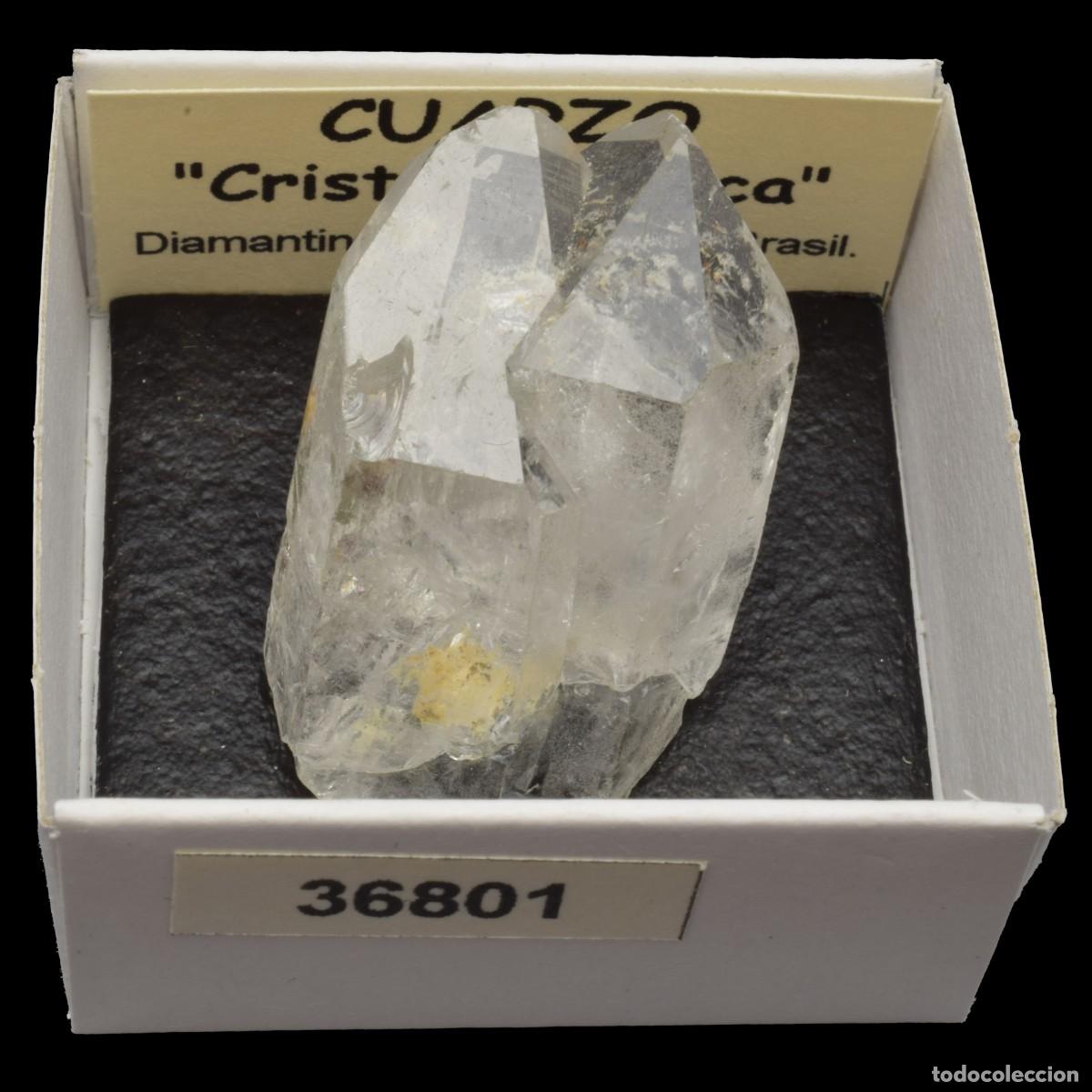 Colecionismo de minerais: CUARZO &rdquo;CRISTAL DE ROCA&rdquo; (Diamantina, Minas Gerais, Brasil) #36801