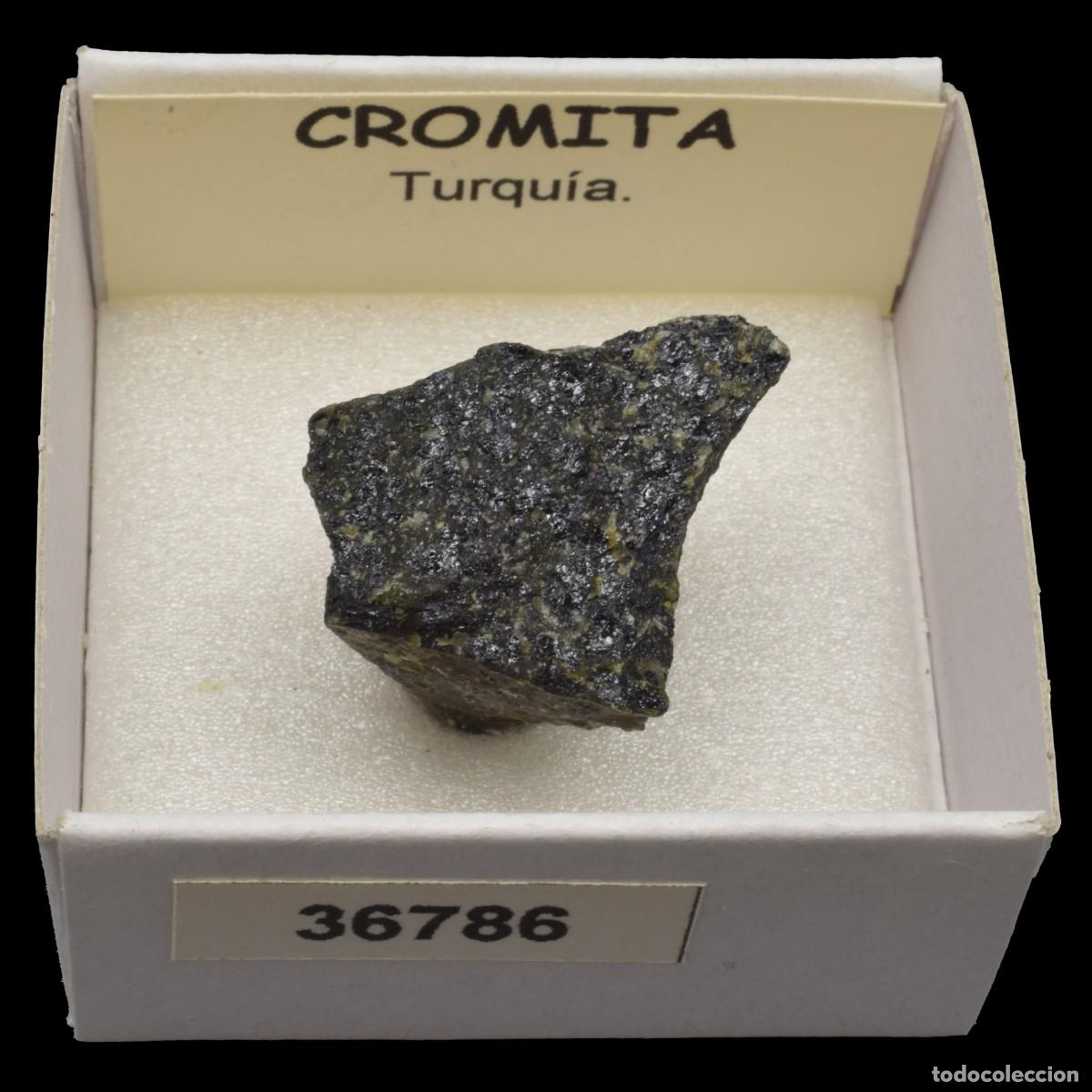 Colecionismo de minerais: CROMITA (Turquia) #36786