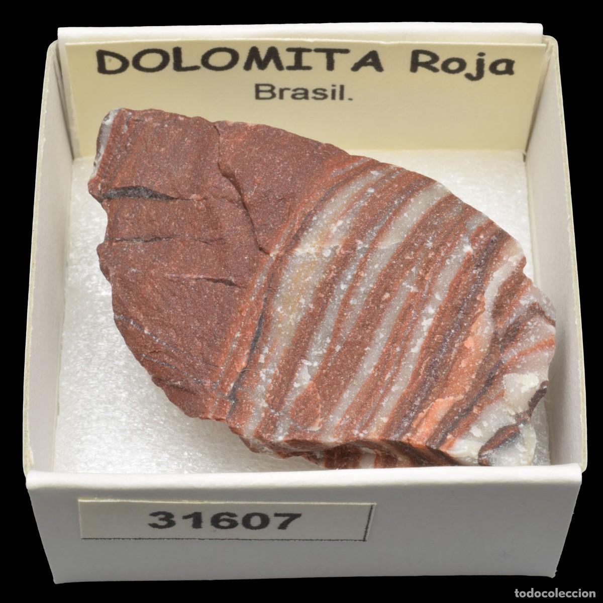 Coleccionismo de minerales: DOLOMITA Roja (Brasil) #31607