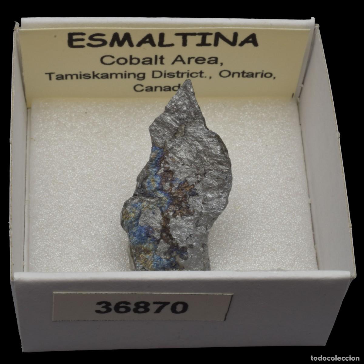 Coleccionismo de minerales: ESMALTINA (Cobalt area, Tamiskaming dist., Ontario, Canada) #36870