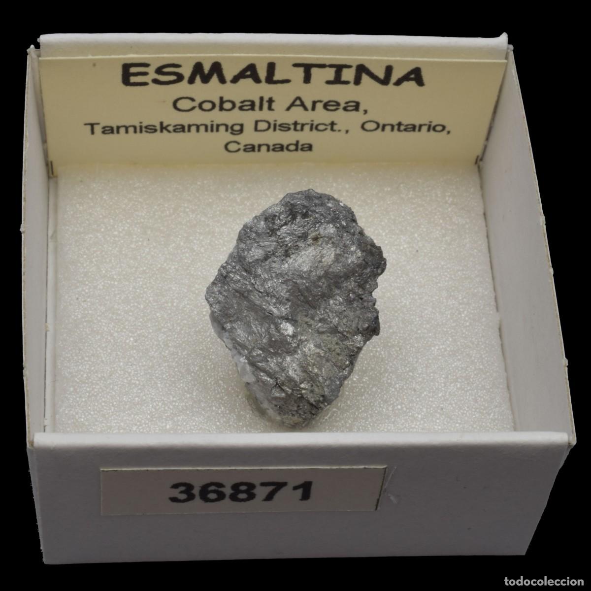 Coleccionismo de minerales: ESMALTINA (Cobalt area, Tamiskaming dist., Ontario, Canada) #36871