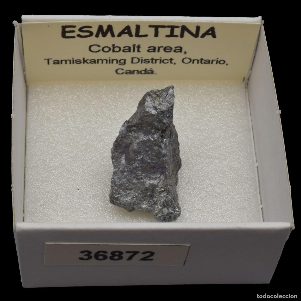 Coleccionismo de minerales: ESMALTINA (Cobalt area, Tamiskaming dist., Ontario, Canada) #36872