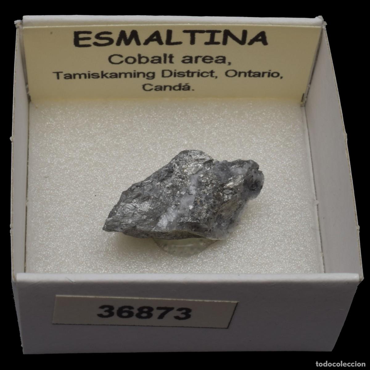Coleccionismo de minerales: ESMALTINA (Cobalt area, Tamiskaming dist., Ontario, Canada) #36873