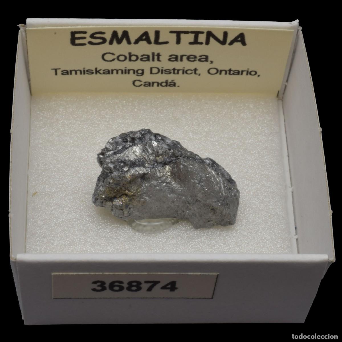 Coleccionismo de minerales: ESMALTINA (Cobalt area, Tamiskaming dist., Ontario, Canada) #36874