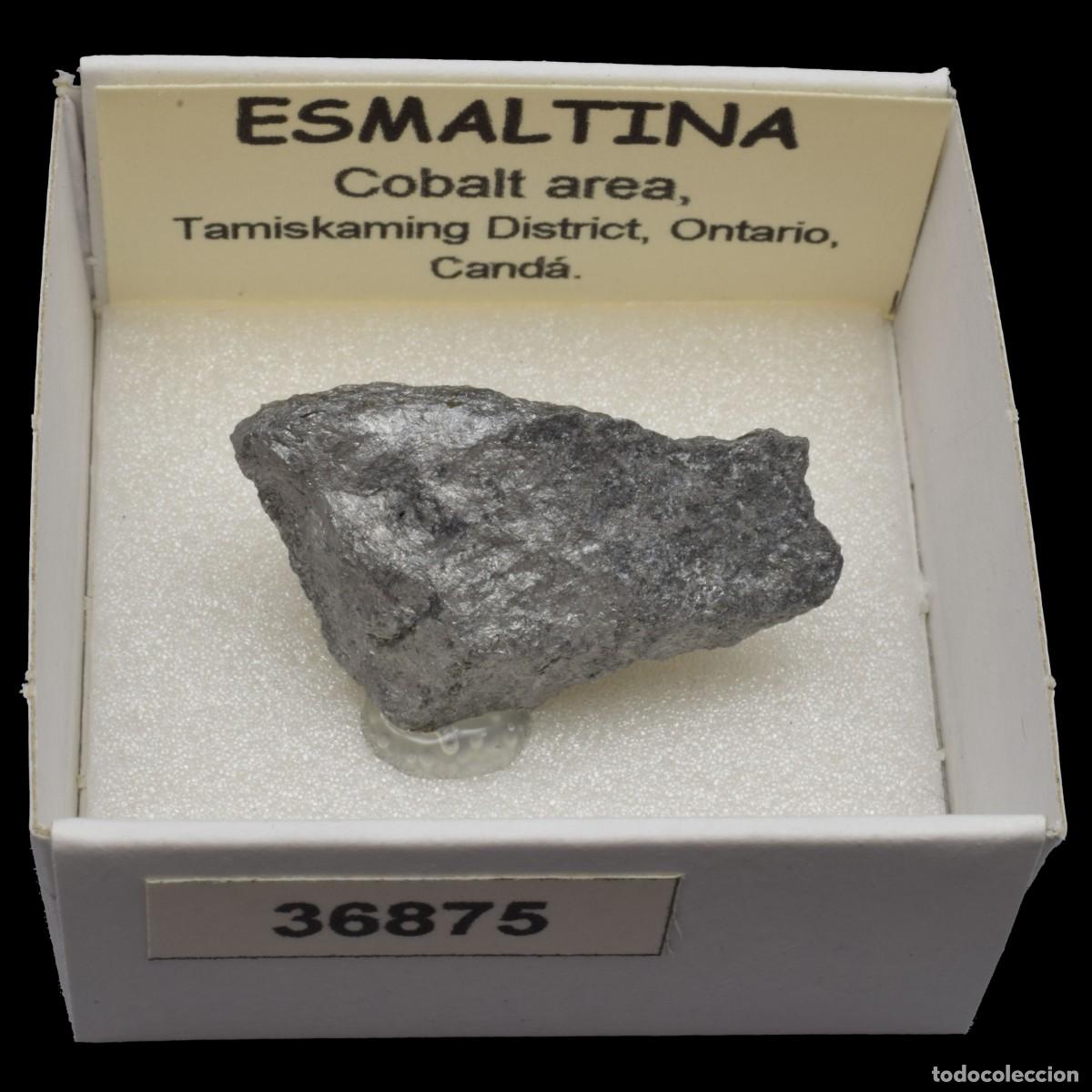 Coleccionismo de minerales: ESMALTINA (Cobalt area, Tamiskaming dist., Ontario, Canada) #36875