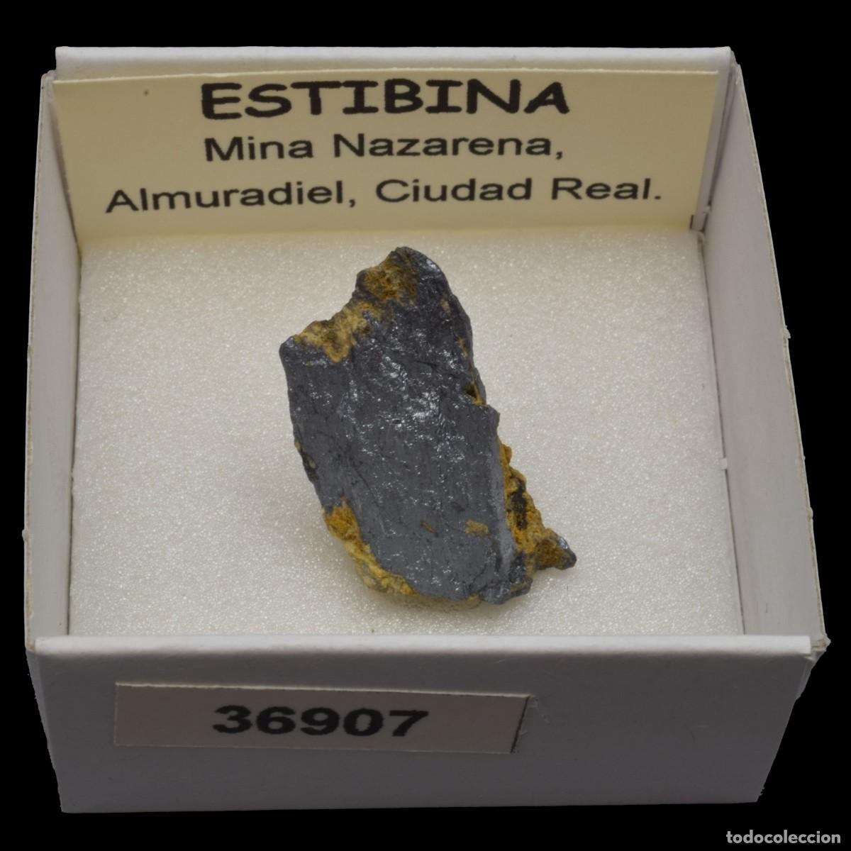 Coleccionismo de minerales: ESTIBINA (Mina Nazarena, Almuradiel, Ciudad Real, Espa&ntilde;a) #36907