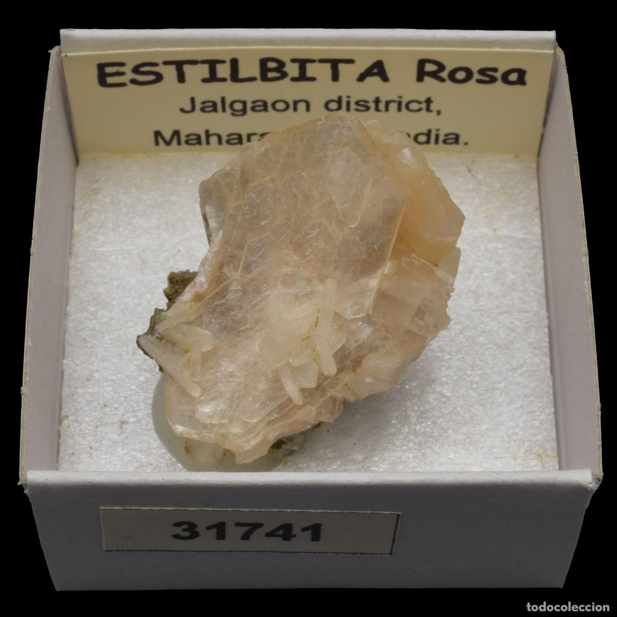 Mineral collecting: ESTILBITA Rosa (Jalgaon district, Maharashtra, India) #31741