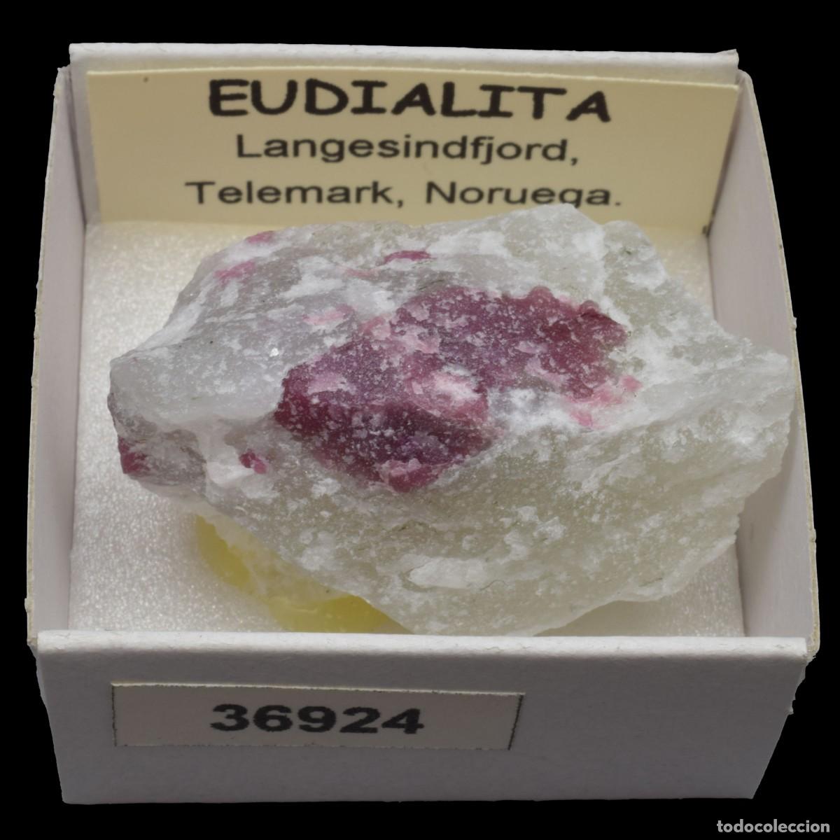 Coleccionismo de minerales: EUDIALITA (Langesundfjord, Telemark, Noruega) #36924