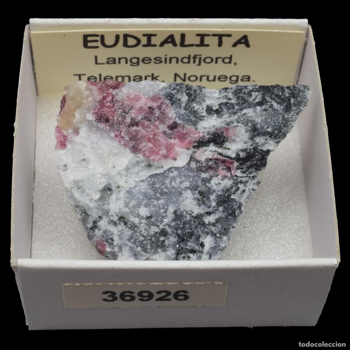 Coleccionismo de minerales: EUDIALITA (Langesundfjord, Telemark, Noruega) #36926