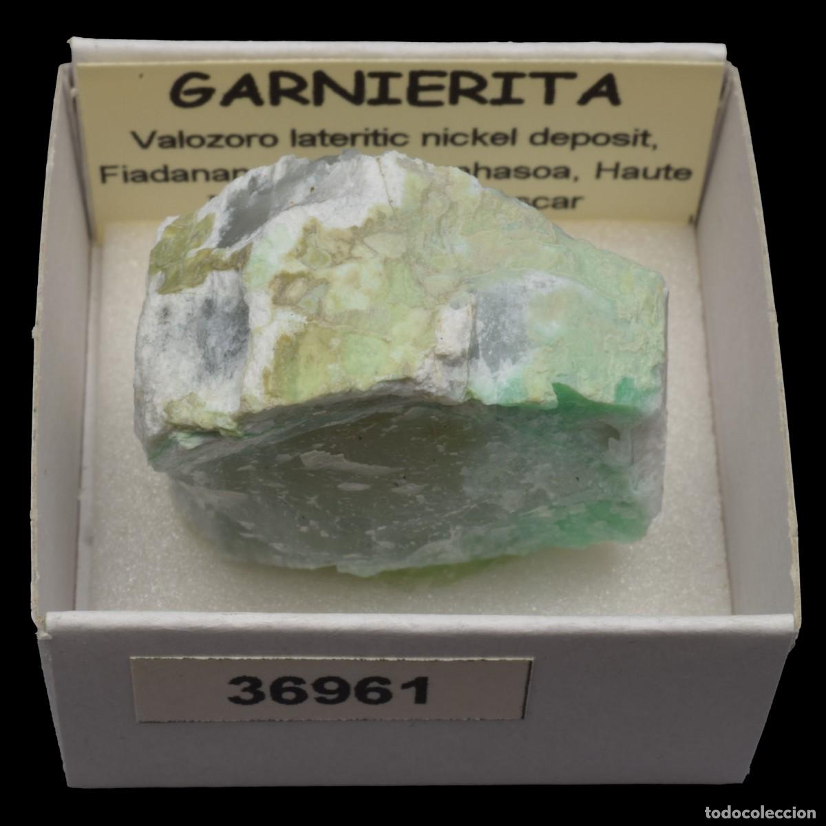 Coleccionismo de minerales: GARNIERITA (Valozoro deposit, Fiadanana,Ambohimahasoa, Haute Matsiatra, Madagascar) #36961