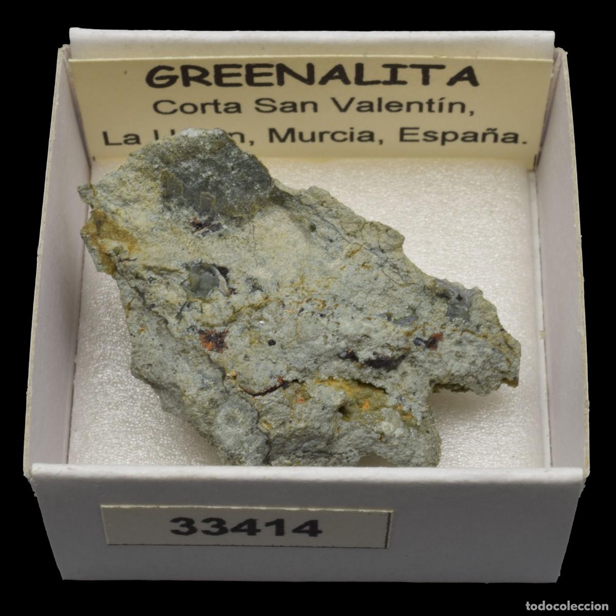Coleccionismo de minerales: GREENALITA (Corta San Valentin, La Union, Murcia, Espa&ntilde;a) #33414