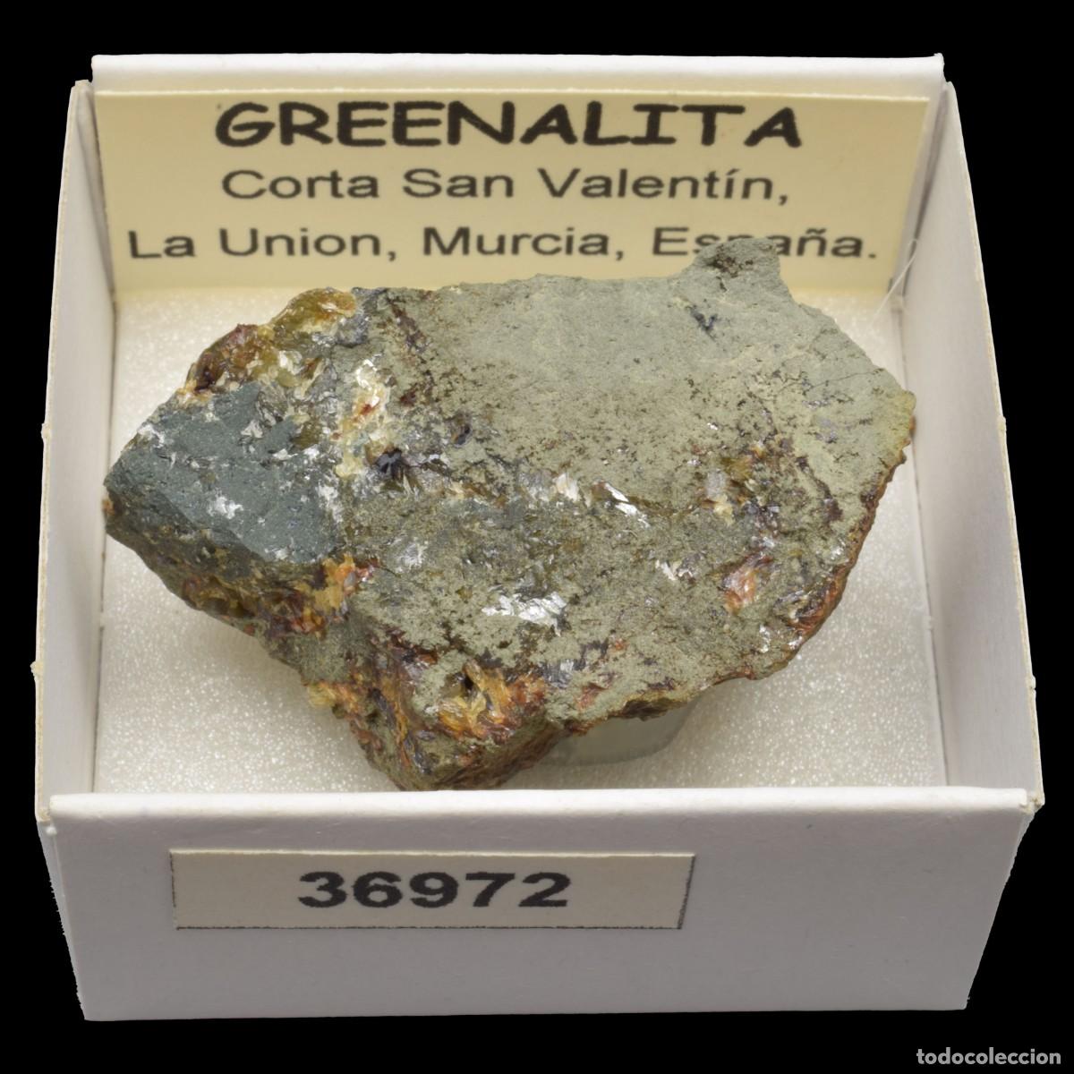 Coleccionismo de minerales: GREENALITA (Corta San Valentin, La Union, Murcia, Espa&ntilde;a) #36972