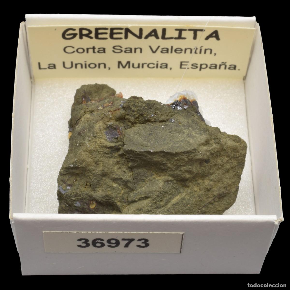 Coleccionismo de minerales: GREENALITA (Corta San Valentin, La Union, Murcia, Espa&ntilde;a) #36973