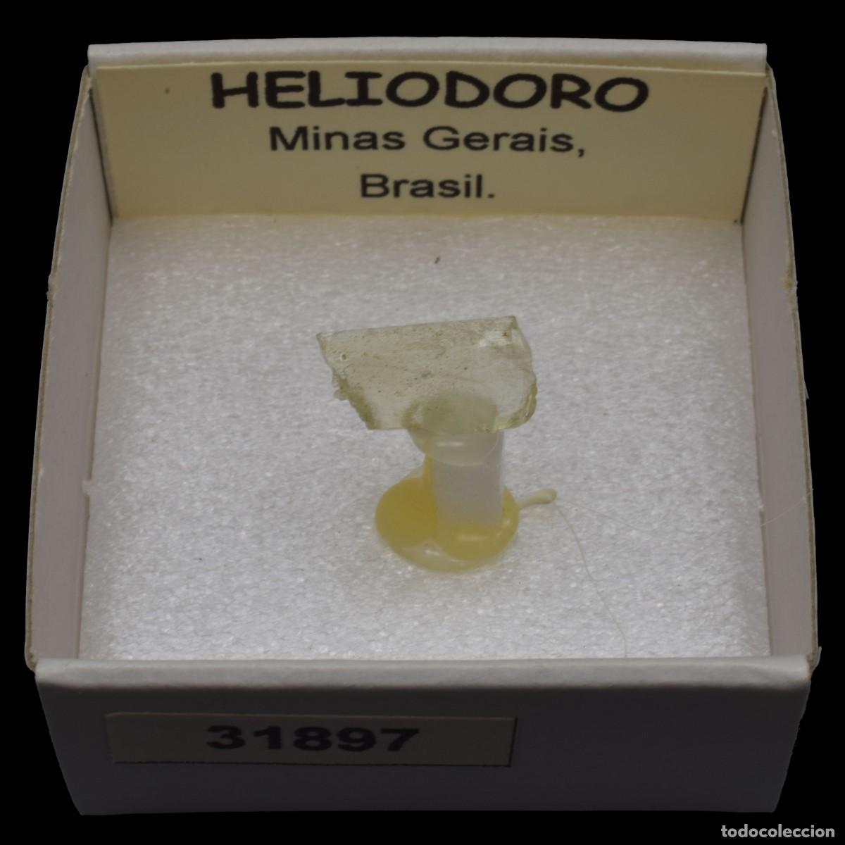 Mineral collecting: HELIODORO (Medina pegmatite field, Minas Gerais, Brasil) #31897