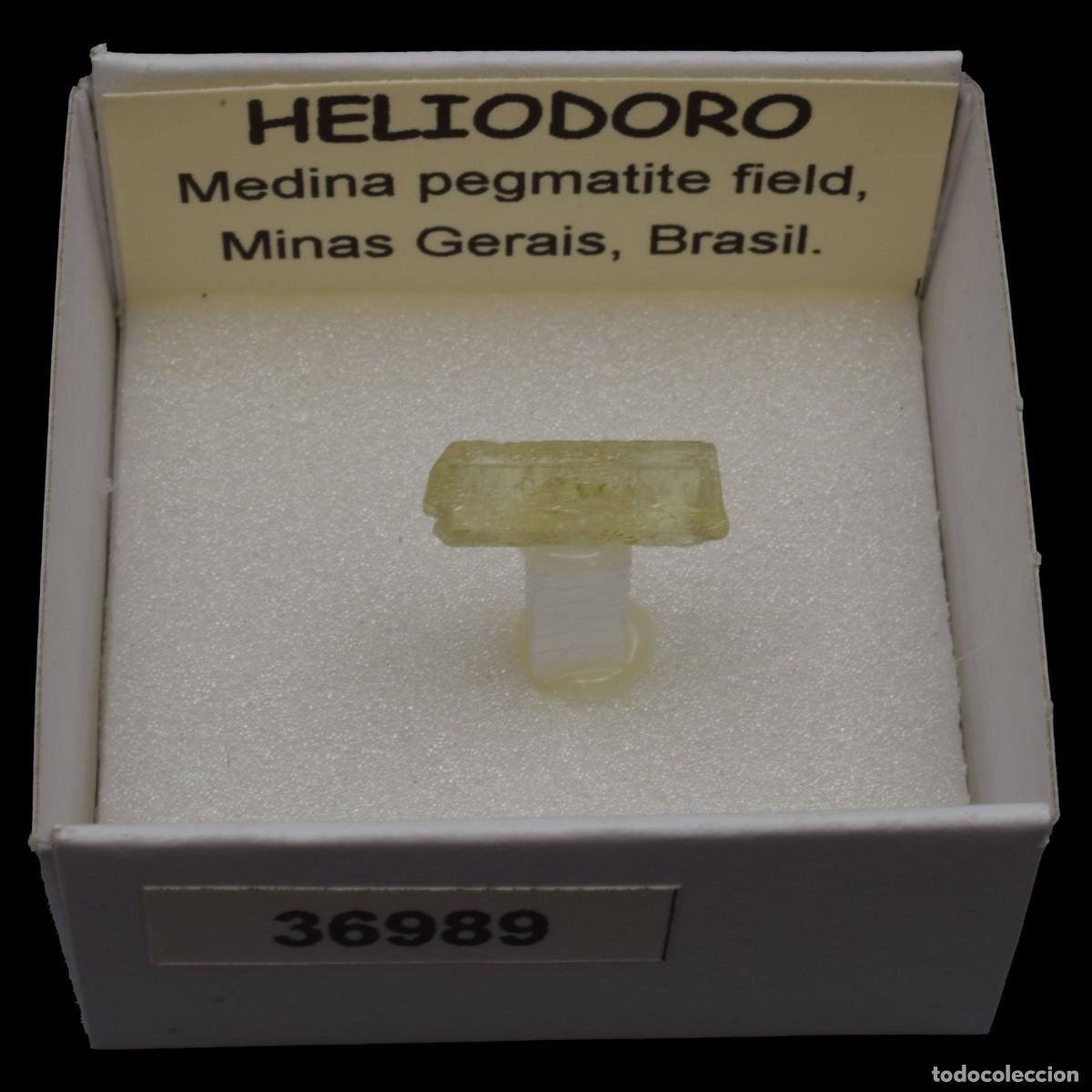 Colecionismo de minerais: HELIODORO (Medina pegmatite field, Minas Gerais, Brasil) #36989