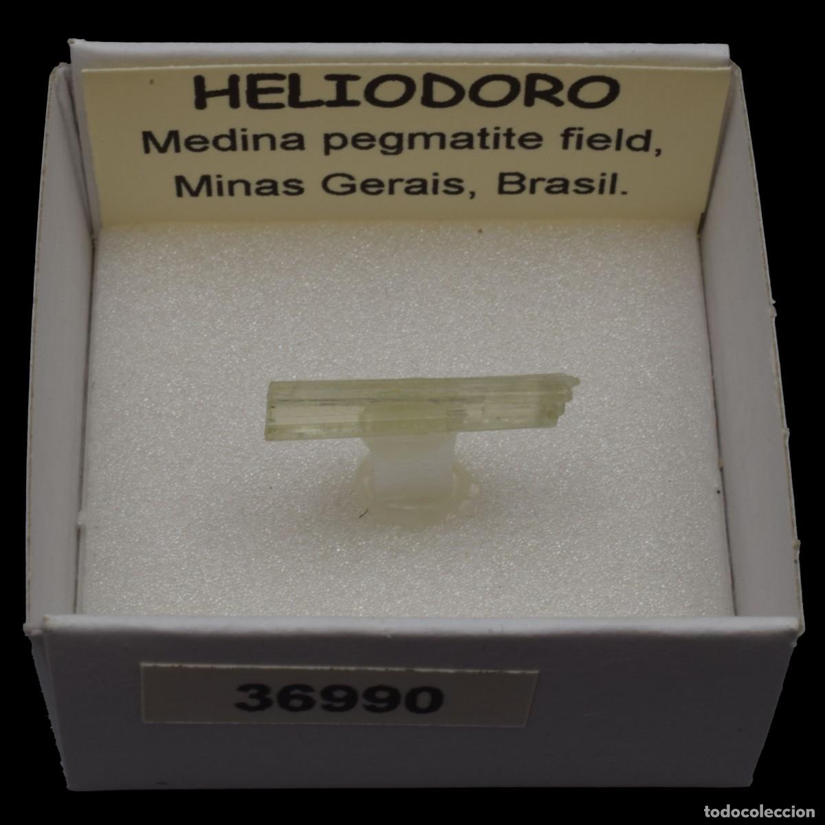 Colecionismo de minerais: HELIODORO (Medina pegmatite field, Minas Gerais, Brasil) #36990
