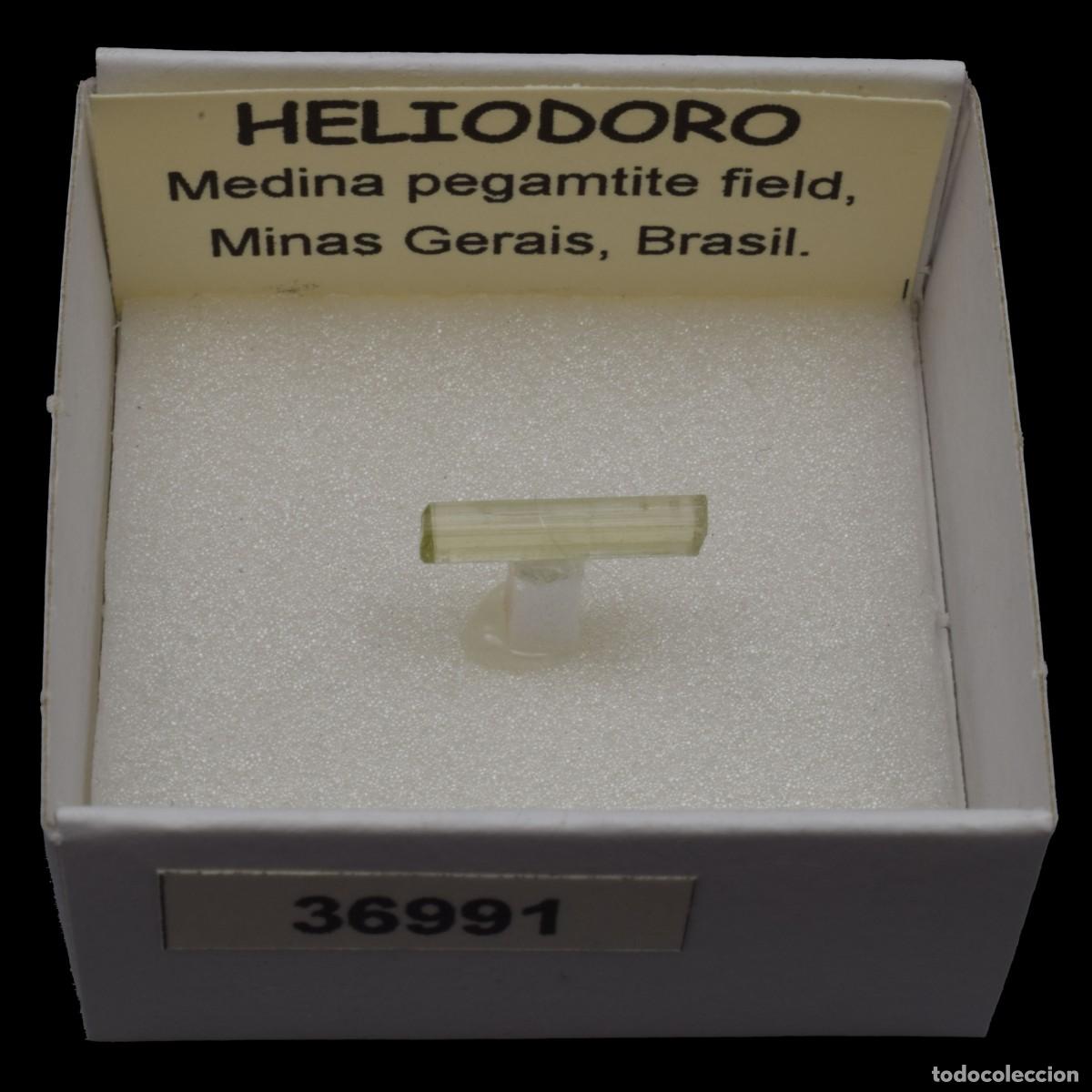 Colecionismo de minerais: HELIODORO (Medina pegmatite field, Minas Gerais, Brasil) #36991