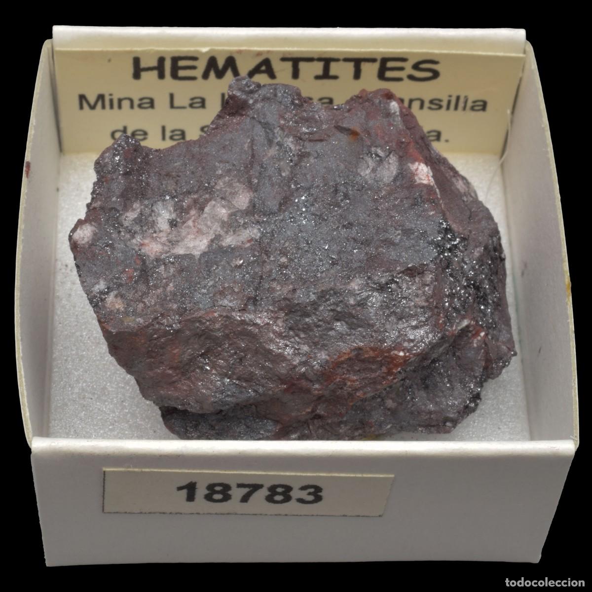 Mineral collecting: HEMATITES Rojo (Mina La Inglesa, Mansilla de la Sierra, La Rioja, Espa&ntilde;a) #18783