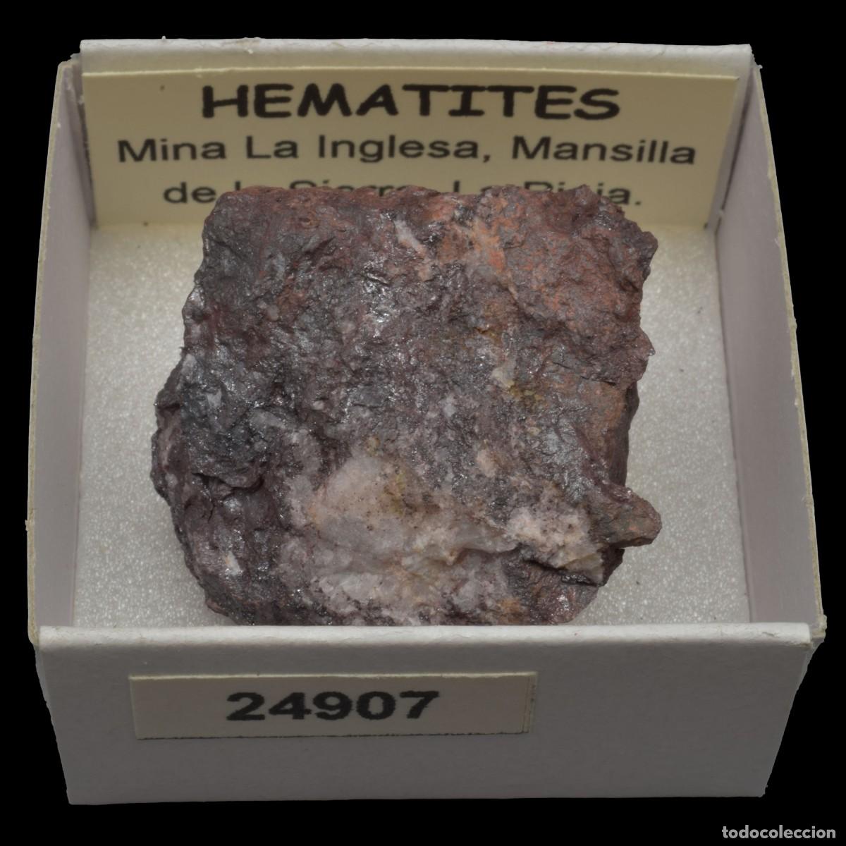 Mineral collecting: HEMATITES Rojo (Mina La Inglesa, Mansilla de la Sierra, La Rioja, Espa&ntilde;a) #24907