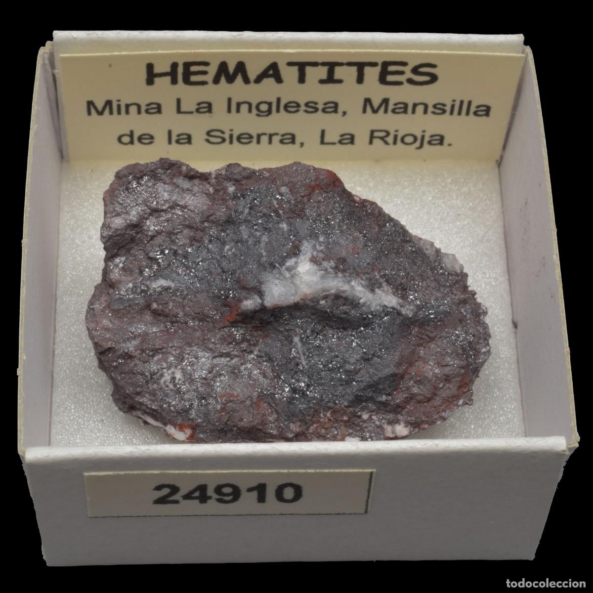Mineral collecting: HEMATITES Rojo (Mina La Inglesa, Mansilla de la Sierra, La Rioja, Espa&ntilde;a) #24910