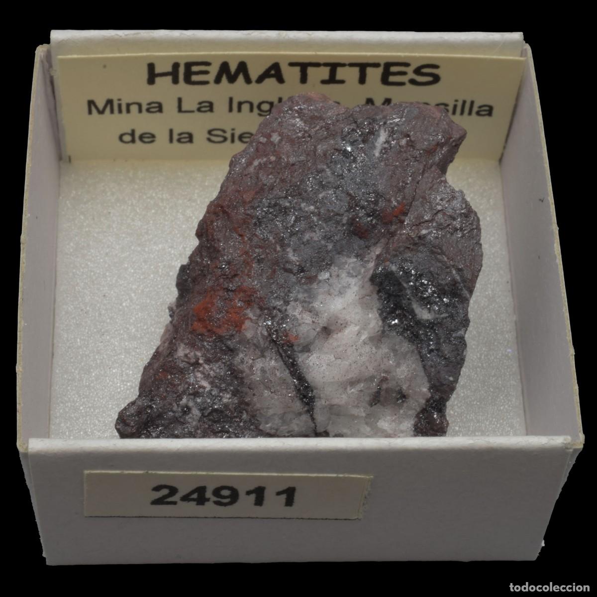 Mineral collecting: HEMATITES Rojo (Mina La Inglesa, Mansilla de la Sierra, La Rioja, Espa&ntilde;a) #24911
