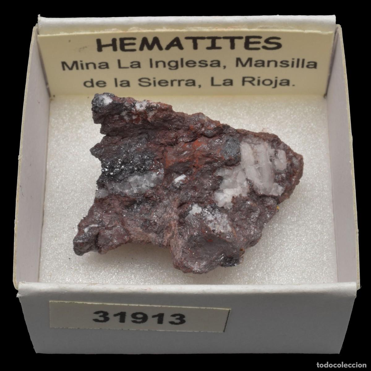 Mineral collecting: HEMATITES Rojo (Mina La Inglesa, Mansilla de la Sierra, La Rioja, Espa&ntilde;a) #31913