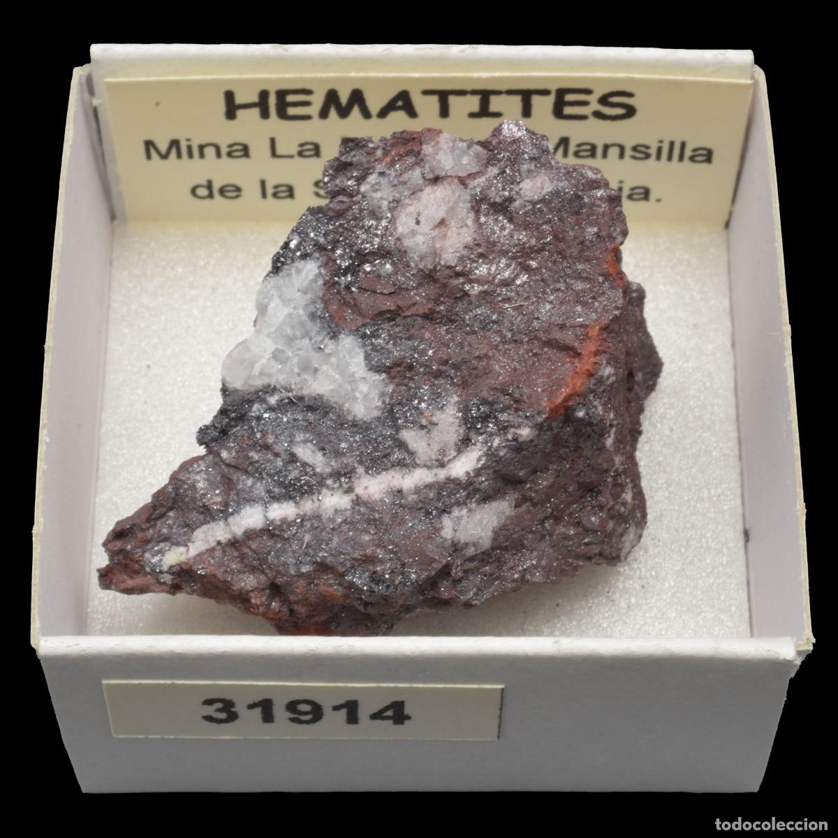 Mineral collecting: HEMATITES Rojo (Mina La Inglesa, Mansilla de la Sierra, La Rioja, Espa&ntilde;a) #31914